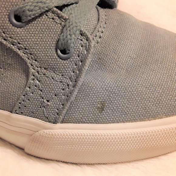 Supra Muska 001 Yellow and Gray High Top Sneakers - Picture 7 of 7